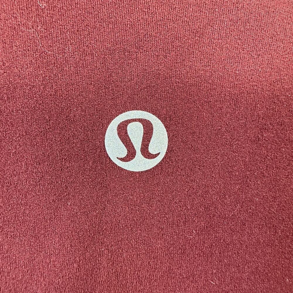 Lululemon Leggings Womens 6 Align High Rise Pockets 25" Red Merlot Yoga Pilates - Picture 7 of 12